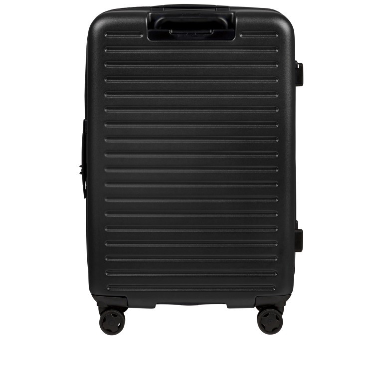 Koffer Stackd Spinner 68 Black, Farbe: schwarz, Marke: Samsonite, EAN: 5400520080592, Abmessungen in cm: 46x68x28, Bild 5 von 5