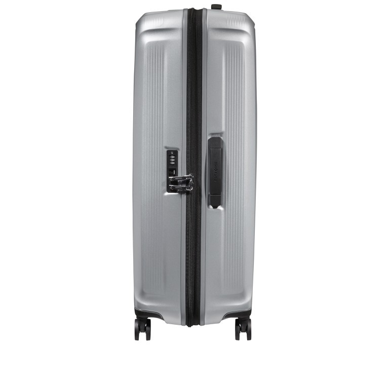 Koffer Nuon Spinner 81 erweiterbar Matt Silver, Farbe: grau, Marke: Samsonite, EAN: 5400520095688, Abmessungen in cm: 53x81x31, Bild 3 von 17