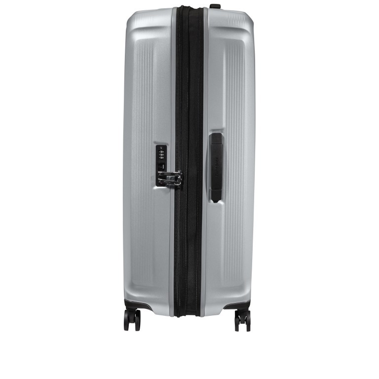 Koffer Nuon Spinner 81 erweiterbar Matt Silver, Farbe: grau, Marke: Samsonite, EAN: 5400520095688, Abmessungen in cm: 53x81x31, Bild 4 von 17
