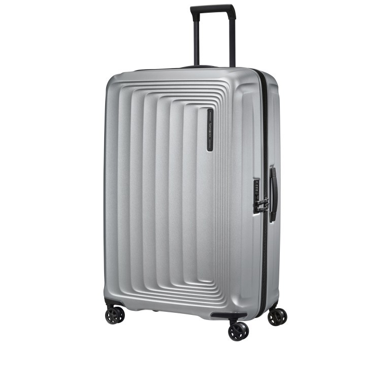 Koffer Nuon Spinner 81 erweiterbar Matt Silver, Farbe: grau, Marke: Samsonite, EAN: 5400520095688, Abmessungen in cm: 53x81x31, Bild 7 von 17