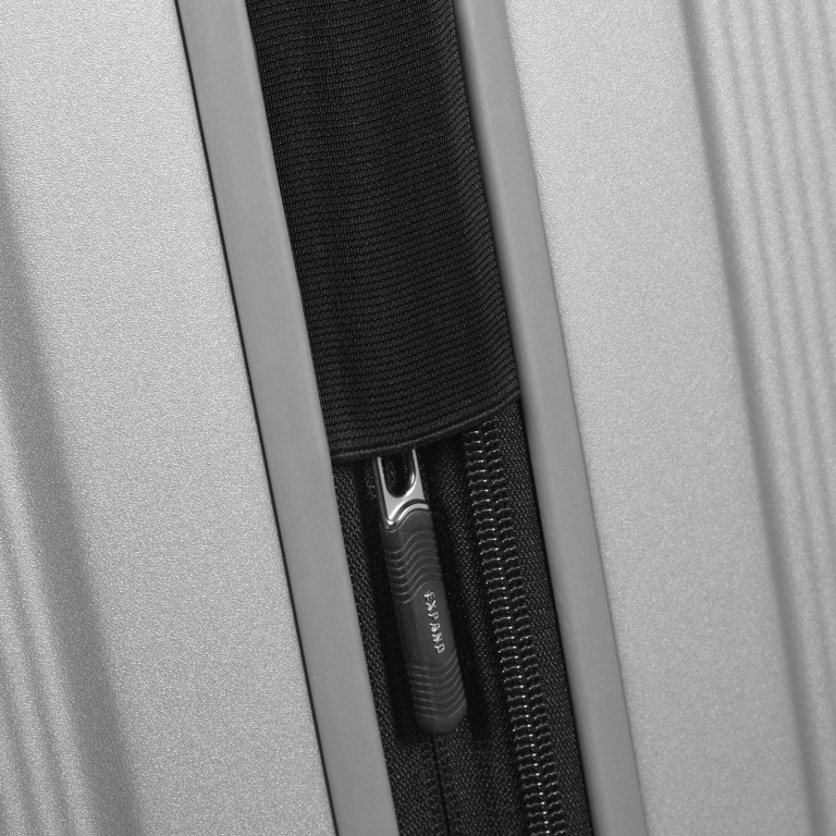 Koffer Nuon Spinner 81 erweiterbar Matt Silver, Farbe: grau, Marke: Samsonite, EAN: 5400520095688, Abmessungen in cm: 53x81x31, Bild 16 von 17