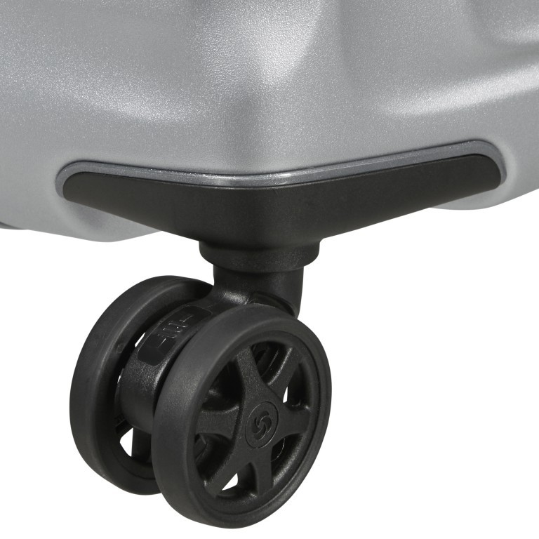 Koffer Nuon Spinner 81 erweiterbar Matt Silver, Farbe: grau, Marke: Samsonite, EAN: 5400520095688, Abmessungen in cm: 53x81x31, Bild 17 von 17