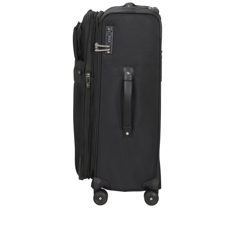 Koffer Beauhaven Spinner 67 expandable Black, Farbe: schwarz, Marke: Samsonite, EAN: 5400520075437, Abmessungen in cm: 43x68.5x27, Bild 4 von 14