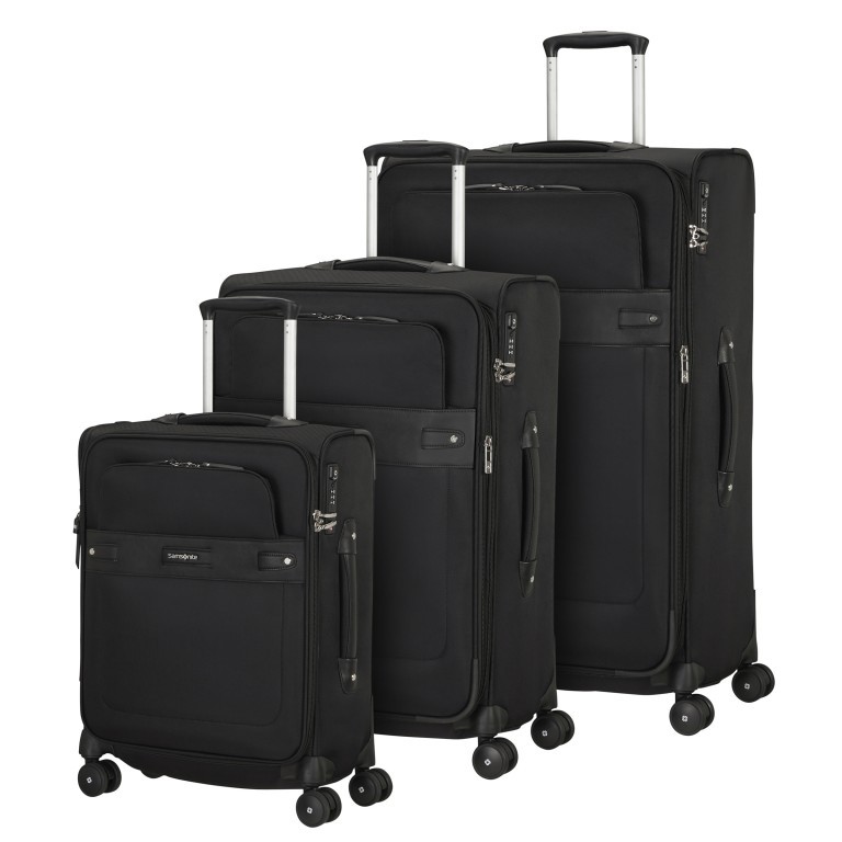 Koffer Beauhaven Spinner 67 expandable Black, Farbe: schwarz, Marke: Samsonite, EAN: 5400520075437, Abmessungen in cm: 43x68.5x27, Bild 14 von 14