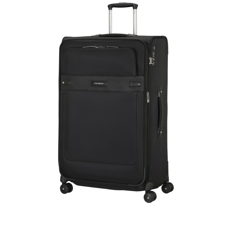 Koffer Beauhaven Spinner 78 expandable Black, Farbe: schwarz, Marke: Samsonite, EAN: 5400520075468, Abmessungen in cm: 47x80x28, Bild 2 von 15