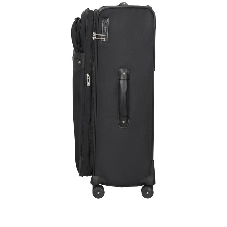 Koffer Beauhaven Spinner 78 expandable Black, Farbe: schwarz, Marke: Samsonite, EAN: 5400520075468, Abmessungen in cm: 47x80x28, Bild 4 von 15