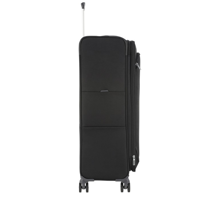 Koffer Popsoda Spinner 78 erweiterbar auf 112.5 Liter Black, Farbe: schwarz, Marke: Samsonite, EAN: 5414847969089, Abmessungen in cm: 48x78x31, Bild 4 von 9
