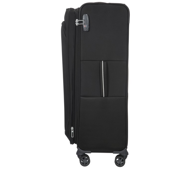 Koffer Popsoda Spinner 78 erweiterbar auf 112.5 Liter Black, Farbe: schwarz, Marke: Samsonite, EAN: 5414847969089, Abmessungen in cm: 48x78x31, Bild 7 von 9