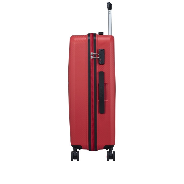 Koffer Summer Hit Spinner 66 Racing Red, Farbe: rot/weinrot, Marke: American Tourister, EAN: 5400520126412, Abmessungen in cm: 46.5x66x25, Bild 3 von 14