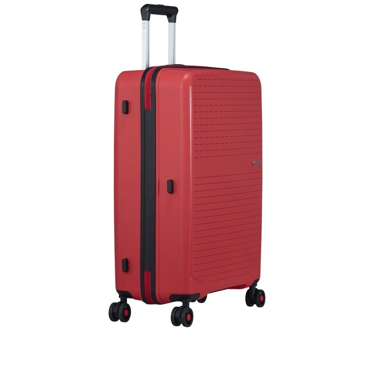 Koffer Summer Hit Spinner 66 Racing Red, Farbe: rot/weinrot, Marke: American Tourister, EAN: 5400520126412, Abmessungen in cm: 46.5x66x25, Bild 10 von 14