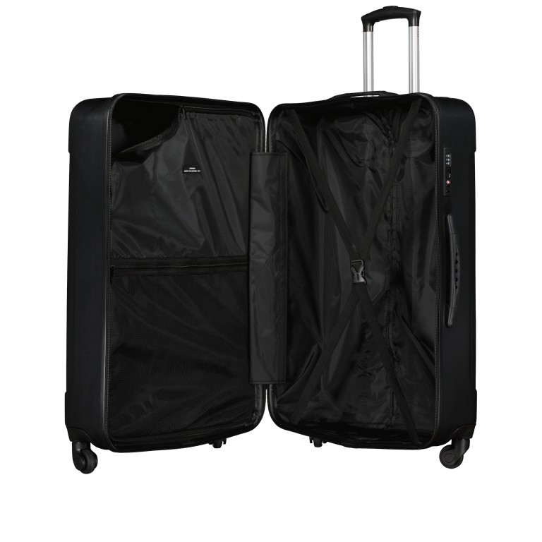 Koffer Diantha 77 cm Nero, Farbe: schwarz, Marke: Valentino Bags, EAN: 8058043778464, Abmessungen in cm: 52x77x29, Bild 7 von 7