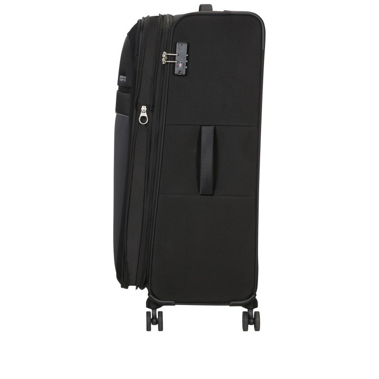 Koffer Sky Surfer Spinner L Expandable Black Grey, Farbe: anthrazit, Marke: American Tourister, EAN: 5400520120113, Abmessungen in cm: 44x78x29, Bild 2 von 6