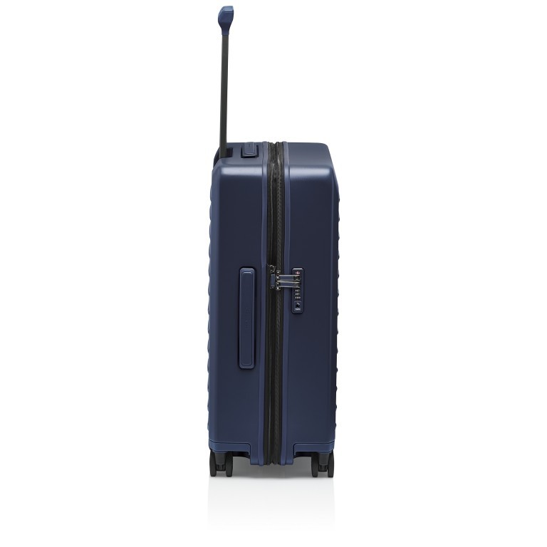 Koffer Roadster Hardcase 4W Trolley M erweiterbar Dark Blue Matt, Farbe: blau/petrol, Marke: Porsche Design, EAN: 4056487000282, Abmessungen in cm: 48x69x28, Bild 3 von 4