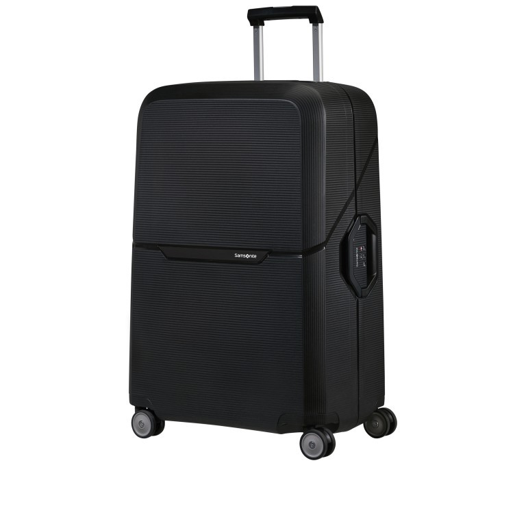 Koffer Magnum Eco Spinner 75 Graphit Silver, Farbe: anthrazit, Marke: Samsonite, EAN: 5400520175175, Abmessungen in cm: 51x75x32, Bild 2 von 11