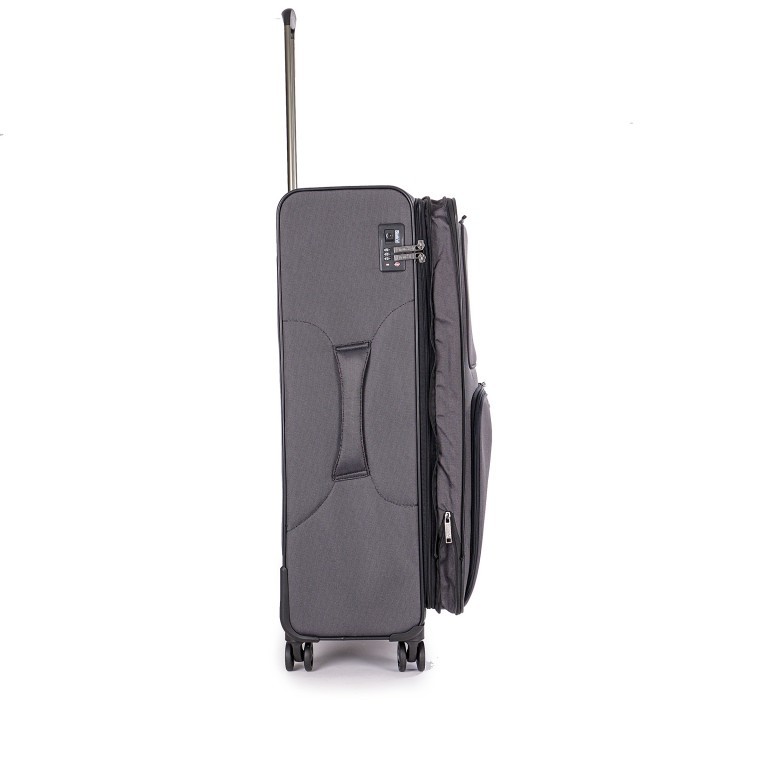 Koffer Bendigo Light Plus L Schwarz, Farbe: schwarz, Marke: Stratic, EAN: 4001807904726, Abmessungen in cm: 47x84x31, Bild 5 von 9