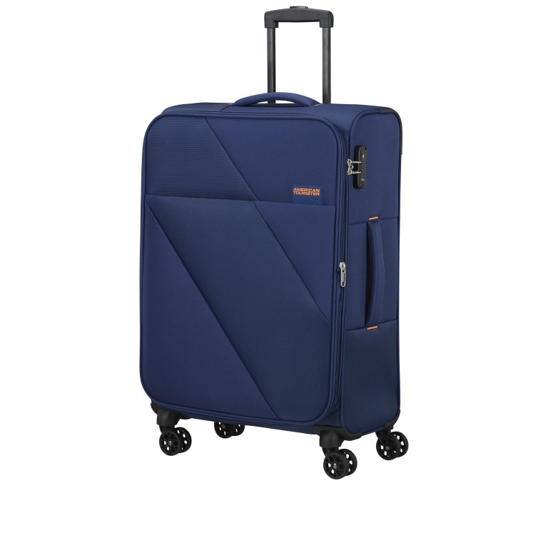 Koffer Sun Break Spinner 68 Expandable Navy, Farbe: blau/petrol, Marke: American Tourister, EAN: 5400520183552, Abmessungen in cm: 44x68x28, Bild 2 von 9