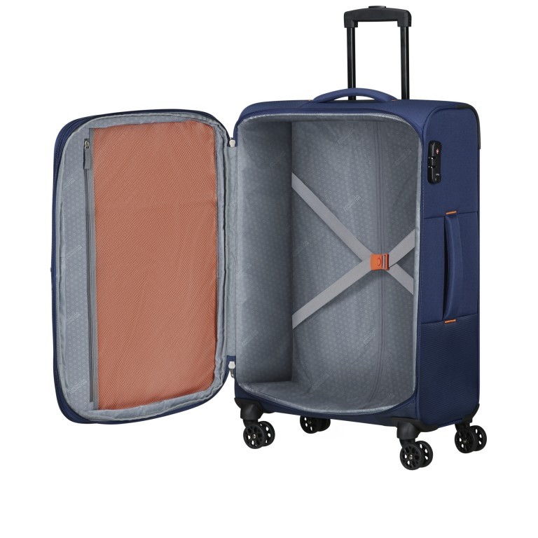Koffer Sun Break Spinner 68 Expandable Fuchsia, Farbe: rosa/pink, Marke: American Tourister, EAN: 5400520183538, Abmessungen in cm: 44x68x28, Bild 7 von 9
