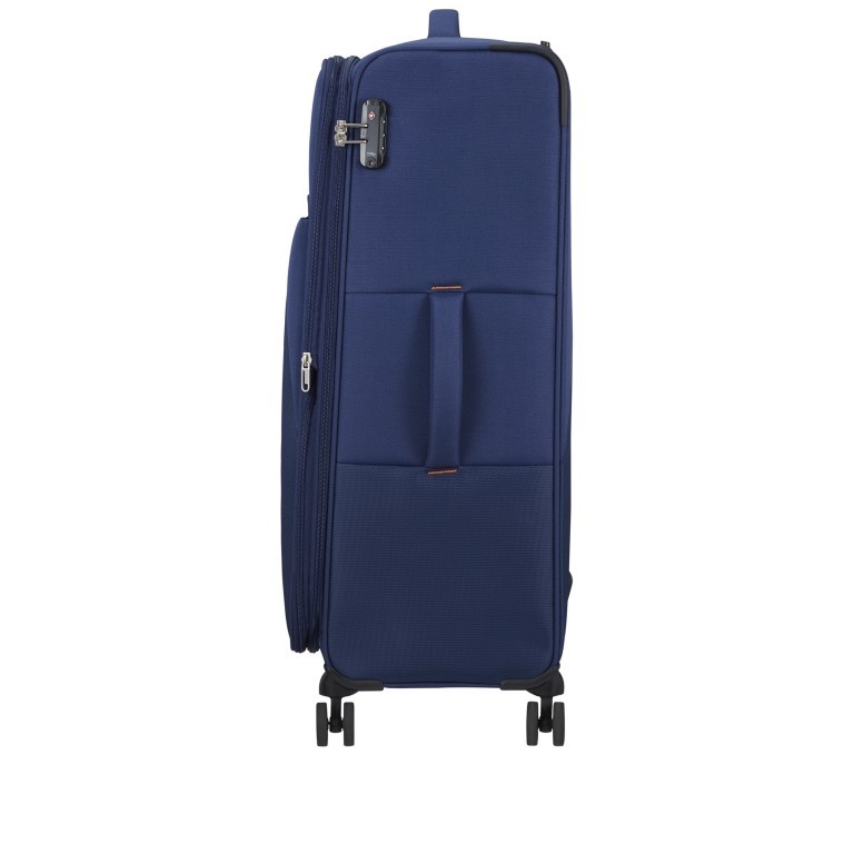 Koffer Sun Break Spinner 80 Expandable Blue, Farbe: grün/oliv, Marke: American Tourister, EAN: 5400520183583, Abmessungen in cm: 45.5x80x32.5, Bild 3 von 9