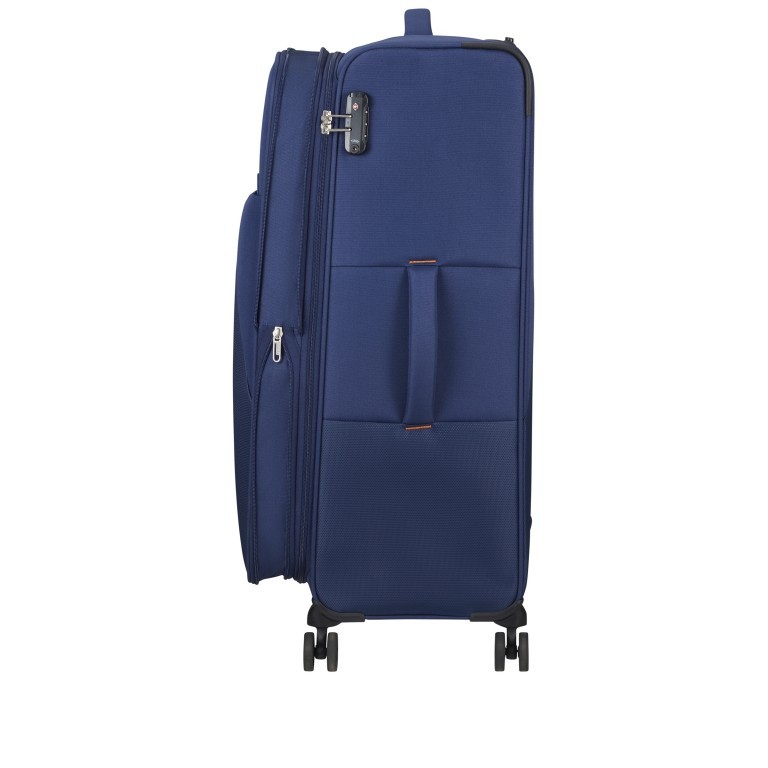 Koffer Sun Break Spinner 80 Expandable Navy, Farbe: blau/petrol, Marke: American Tourister, EAN: 5400520183613, Abmessungen in cm: 45.5x80x32.5, Bild 4 von 9