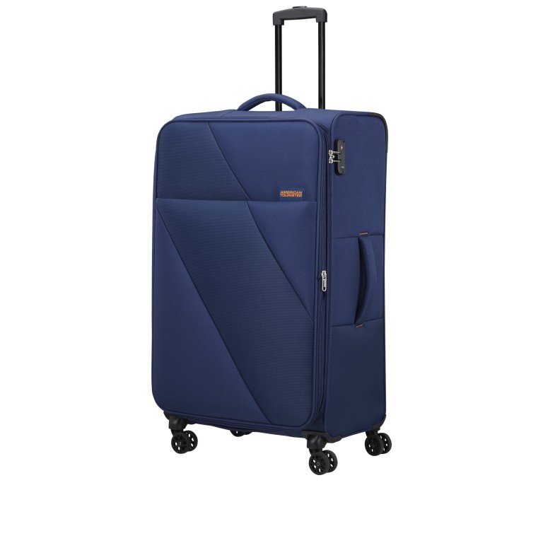 Koffer Sun Break Spinner 80 Expandable Navy, Farbe: blau/petrol, Marke: American Tourister, EAN: 5400520183613, Abmessungen in cm: 45.5x80x32.5, Bild 8 von 9