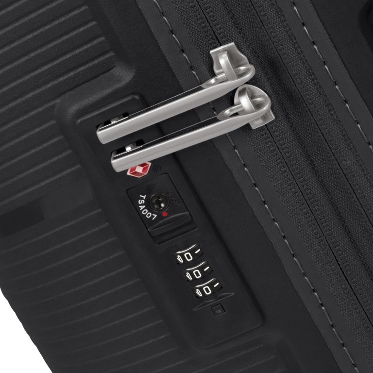 Koffer Starvibe Spinner 67 erweiterbar, Farbe: schwarz, blau/petrol, grün/oliv, flieder/lila, orange, Marke: American Tourister, Abmessungen in cm: 46x67x27, Bild 10 von 13