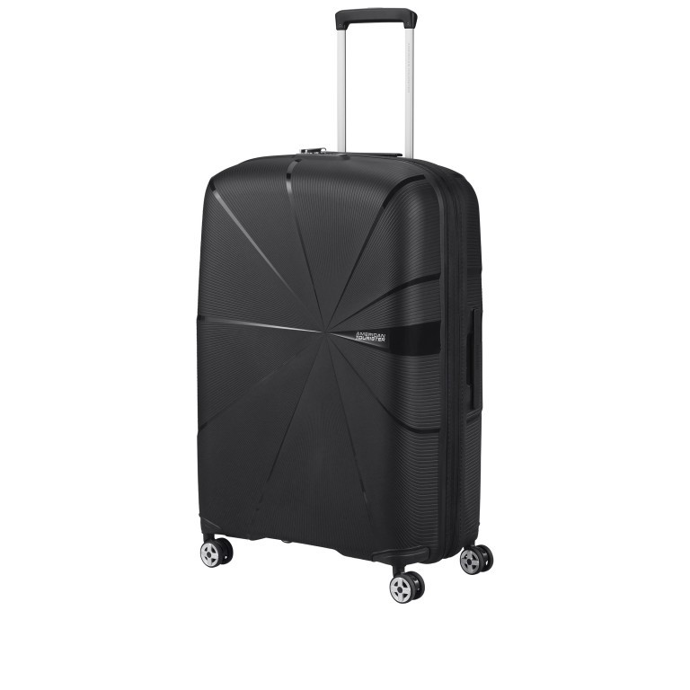 Koffer Starvibe Spinner 77 erweiterbar, Farbe: schwarz, blau/petrol, grün/oliv, flieder/lila, orange, Marke: American Tourister, Abmessungen in cm: 51x77x30, Bild 7 von 13