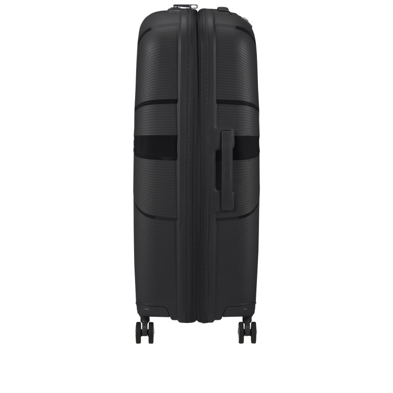 Koffer Starvibe Spinner 77 erweiterbar, Farbe: schwarz, blau/petrol, grün/oliv, flieder/lila, orange, Marke: American Tourister, Abmessungen in cm: 51x77x30, Bild 3 von 13
