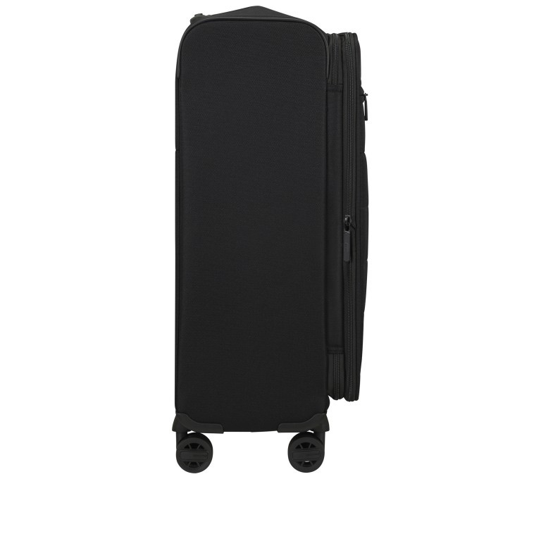 Koffer Vaycay Spinner 66 expandable Black, Farbe: schwarz, Marke: Samsonite, EAN: 5400520190383, Abmessungen in cm: 43x66x27, Bild 4 von 6