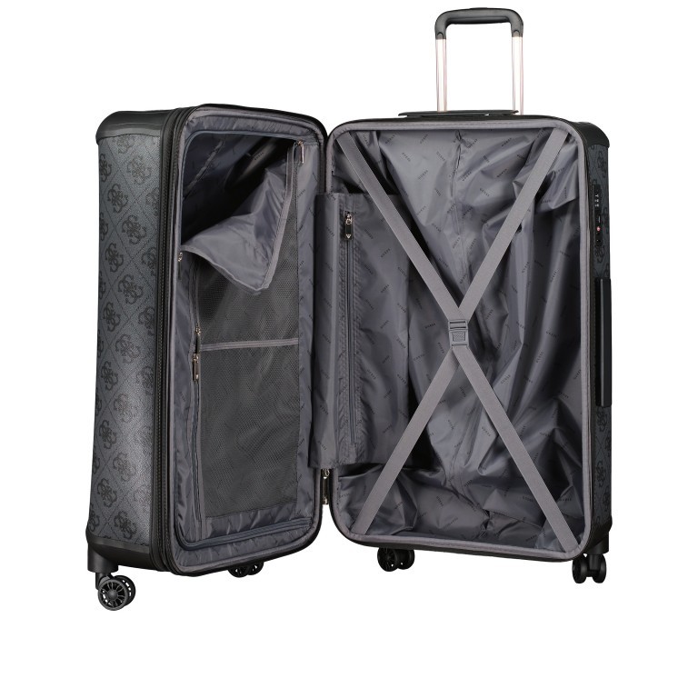 Koffer Berta 4G-Logo erweiterbar Größe 77 cm Latte, Farbe: cognac, Marke: Guess, EAN: 0190231765660, Abmessungen in cm: 46x77x33, Bild 9 von 10