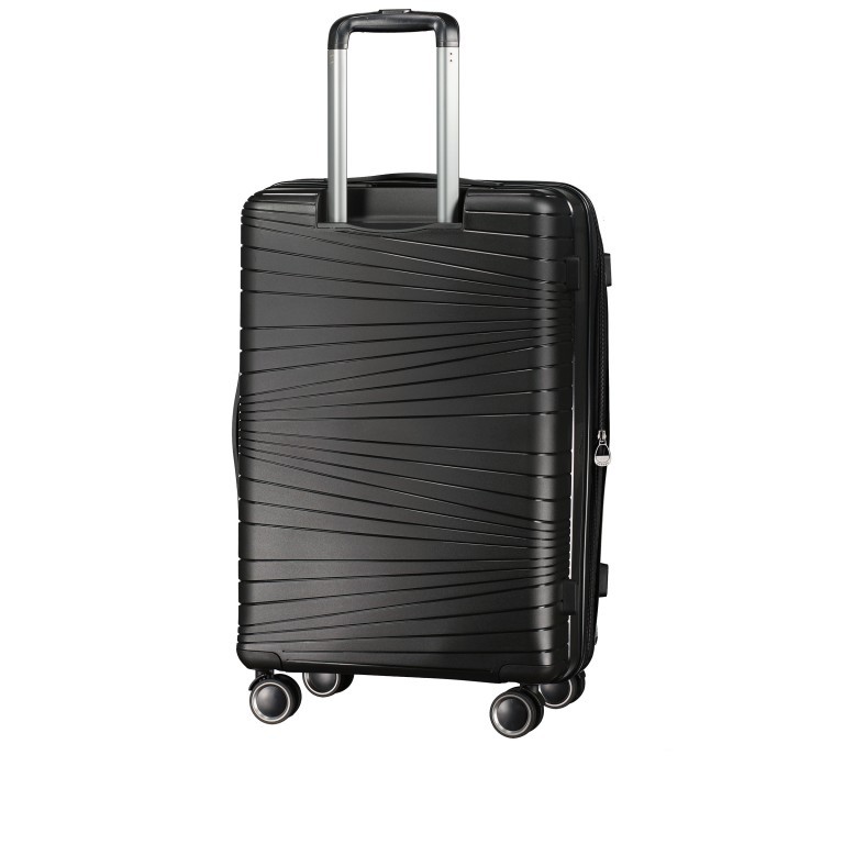 Koffer PP14 Größe 66 cm Black, Farbe: schwarz, Marke: Franky, EAN: 4251672761225, Abmessungen in cm: 43x66x27, Bild 8 von 11