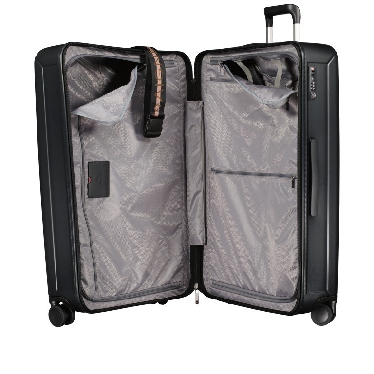 Koffer InMotion 75 cm Black, Farbe: schwarz, Marke: AIGNER, EAN: 4055539548437, Abmessungen in cm: 53x75x30, Bild 9 von 10