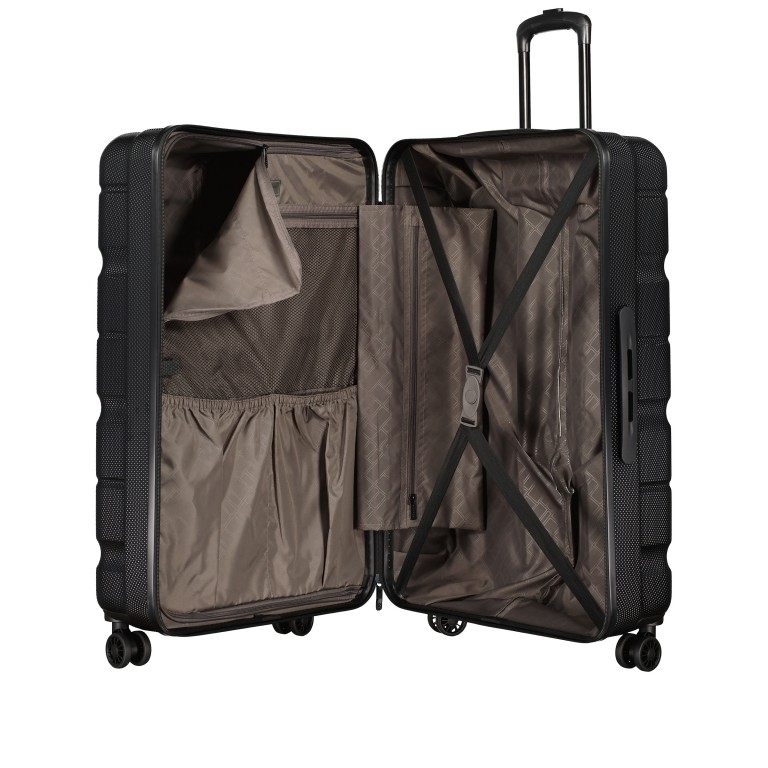 Koffer FLA13 Größe L, Farbe: schwarz, blau/petrol, grün/oliv, rosa/pink, beige, Marke: Flanigan, Abmessungen in cm: 51x76x30, Bild 7 von 8