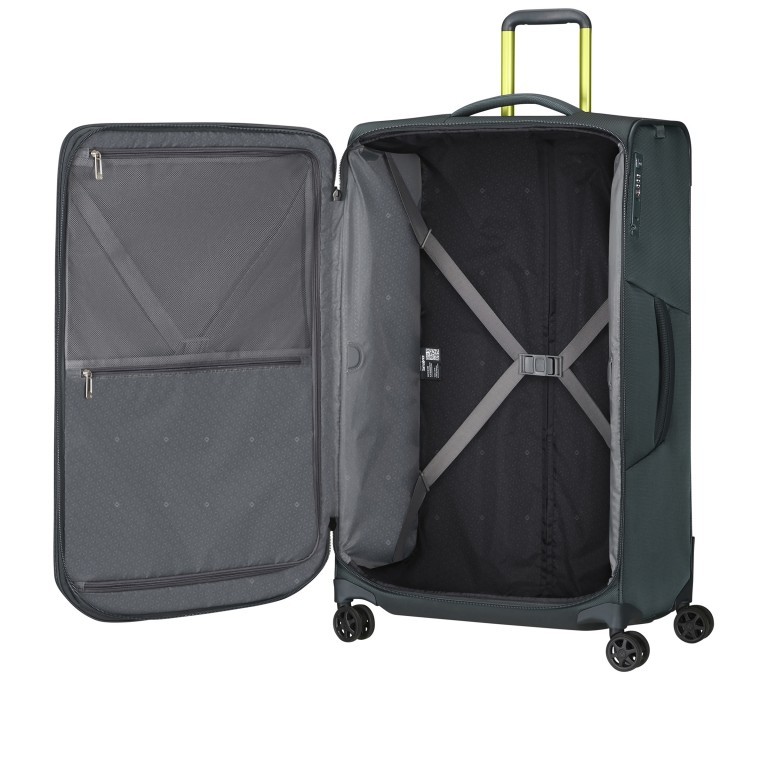 Koffer Respark Spinner 79 erweiterbar auf 140 Liter, Farbe: schwarz, blau/petrol, grün/oliv, rot/weinrot, Marke: Samsonite, Abmessungen in cm: 48x79x31, Bild 8 von 17
