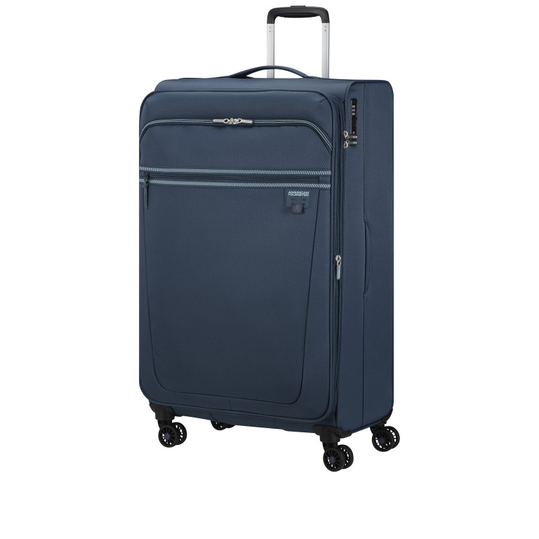 Koffer Aerospin Spinner 80 Expandable, Farbe: schwarz, blau/petrol, grün/oliv, Marke: American Tourister, Abmessungen in cm: 46x80x27, Bild 2 von 15