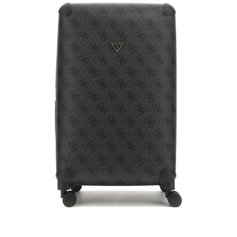 Koffer Berta 4G-Logo Größe 77 cm, Farbe: anthrazit, cognac, taupe/khaki, Marke: Guess, Abmessungen in cm: 46x77x33, Bild 2 von 11