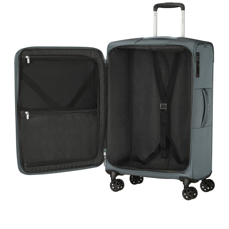 Trolley Urbify Spinner 68 expandable, Farbe: schwarz, blau/petrol, grün/oliv, Marke: Samsonite, Abmessungen in cm: 43x68x27, Bild 8 von 11