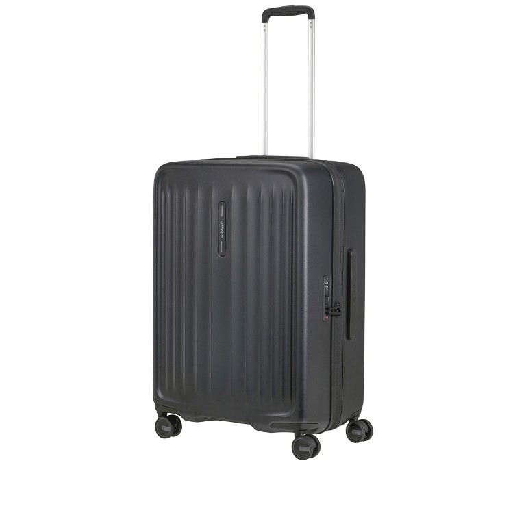 Koffer Fyrm Spinner 67, Farbe: anthrazit, blau/petrol, grün/oliv, Marke: Samsonite, Abmessungen in cm: 48x67x26.5, Bild 3 von 13