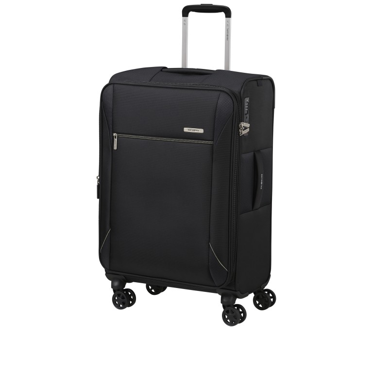 Koffer Base-Breeze Spinner 67 expandable, Farbe: schwarz, blau/petrol, rot/weinrot, Marke: Samsonite, Abmessungen in cm: 43x67x27, Bild 2 von 15