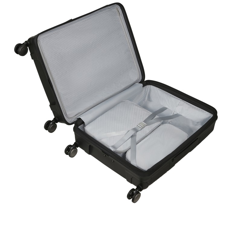 Koffer Paralux Spinner 67 expandable, Farbe: schwarz, grün/oliv, Marke: Samsonite, Abmessungen in cm: 47x67x30, Bild 9 von 19