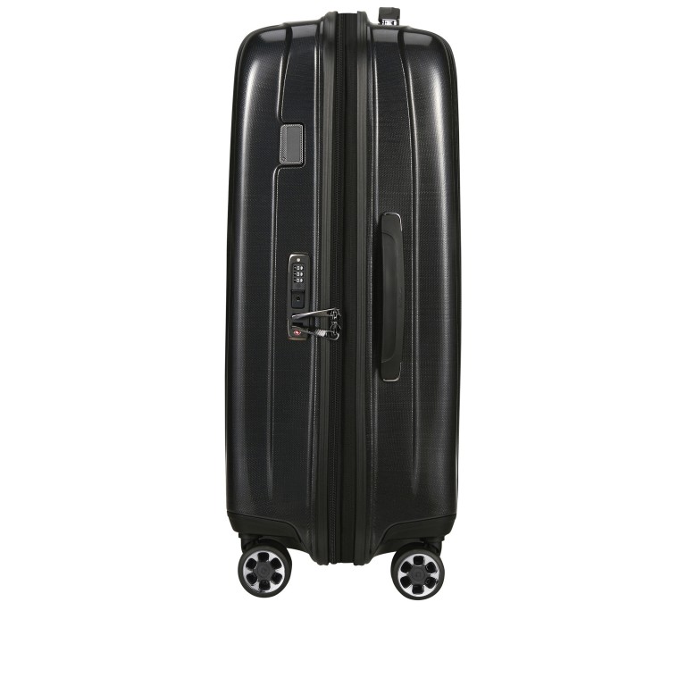 Koffer Nexis Spinner 70 expandable, Farbe: schwarz, blau/petrol, weiß, Marke: Samsonite, Abmessungen in cm: 48x70x27, Bild 4 von 17