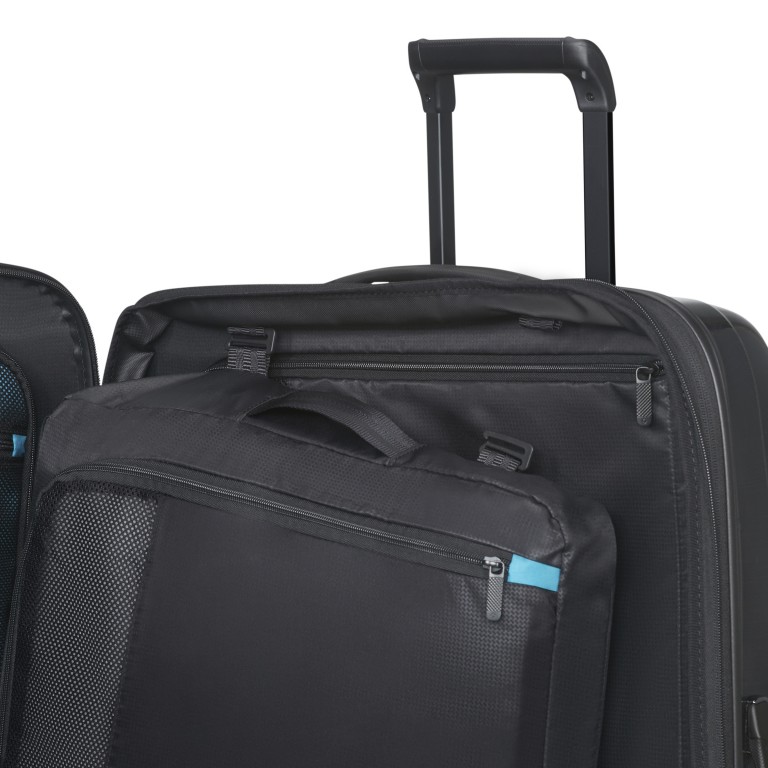 Koffer Nexis Spinner 76 expandable, Farbe: schwarz, blau/petrol, weiß, Marke: Samsonite, Abmessungen in cm: 52x76x29, Bild 11 von 19