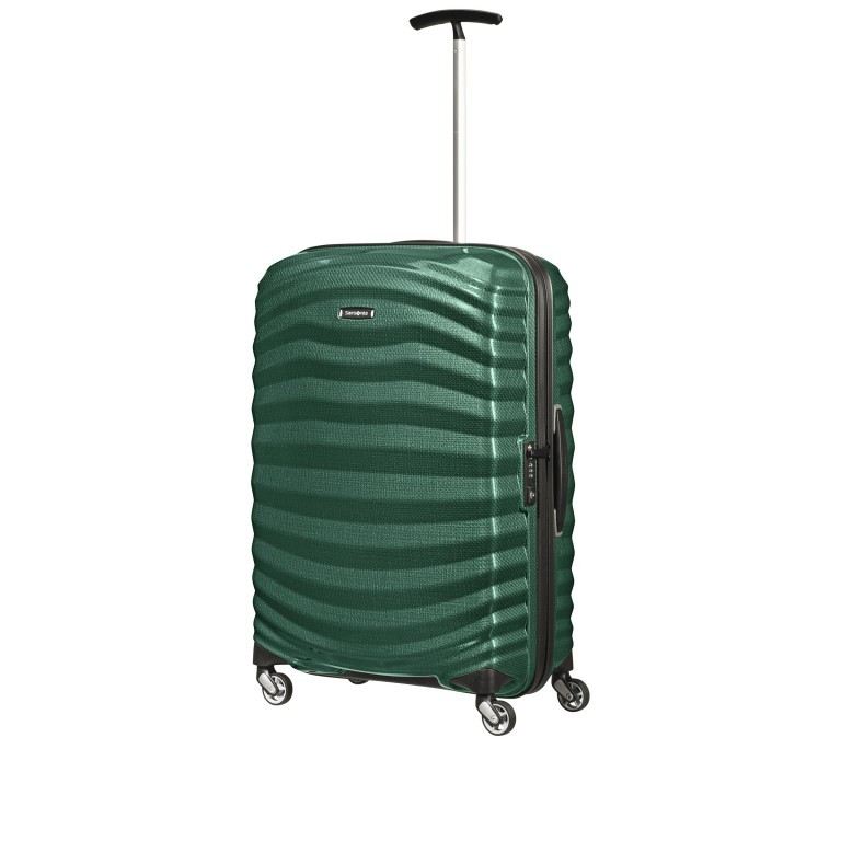 Koffer lite-shock Spinner 69 Black, Farbe: schwarz, Marke: Samsonite, EAN: 5414847523311, Abmessungen in cm: 47x69x29, Bild 7 von 8