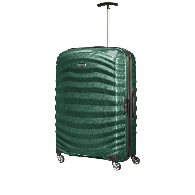 Koffer lite-shock Spinner 75 Black, Farbe: schwarz, Marke: Samsonite, EAN: 5414847523397, Abmessungen in cm: 51.5x75x31, Bild 6 von 7