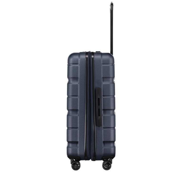 Koffer ABS13 66 cm Blue Stone, Farbe: blau/petrol, Marke: Franky, EAN: 4251672763151, Abmessungen in cm: 44.5x66x28, Bild 3 von 6