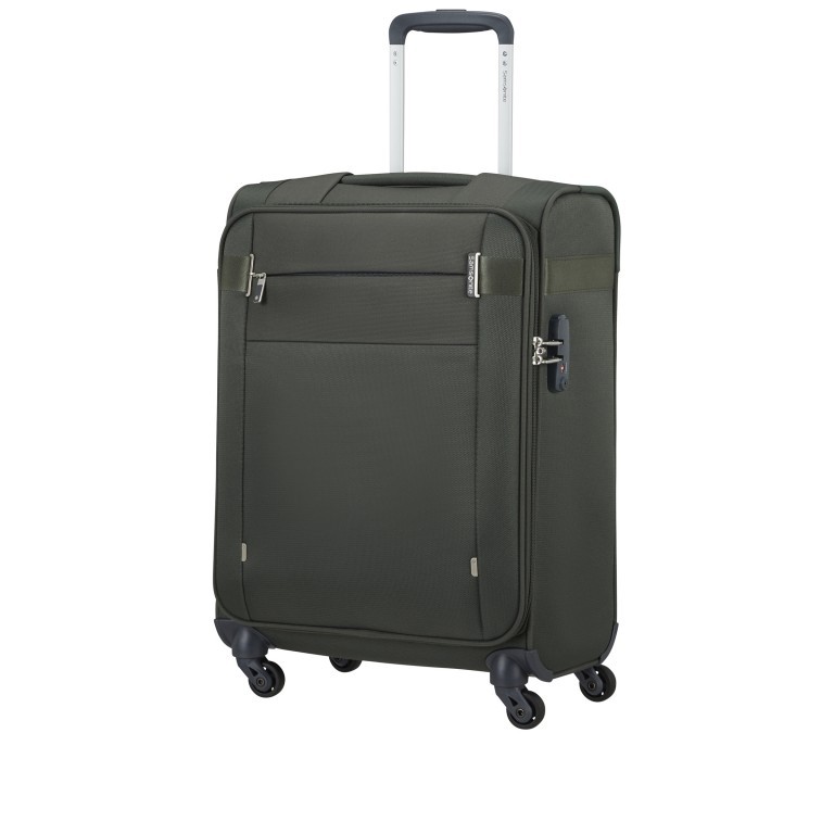 Koffer Citybeat Spinner 55 Climbing Ivy, Farbe: grün/oliv, Marke: Samsonite, EAN: 5400520184061, Abmessungen in cm: 40x55x20, Bild 2 von 10