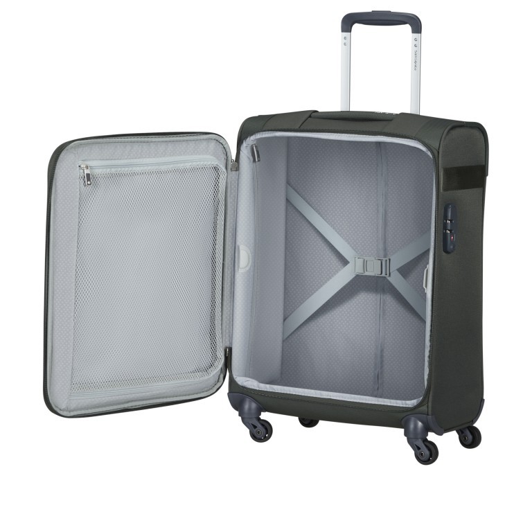 Koffer Citybeat Spinner 55 Climbing Ivy, Farbe: grün/oliv, Marke: Samsonite, EAN: 5400520184061, Abmessungen in cm: 40x55x20, Bild 6 von 10