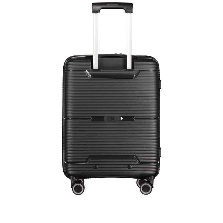 Koffer PP20 innerhalb der IATA-Norm 55 cm Blue Metallic, Farbe: blau/petrol, Marke: Franky, EAN: 4251672758287, Abmessungen in cm: 39.5x55x20, Bild 5 von 10