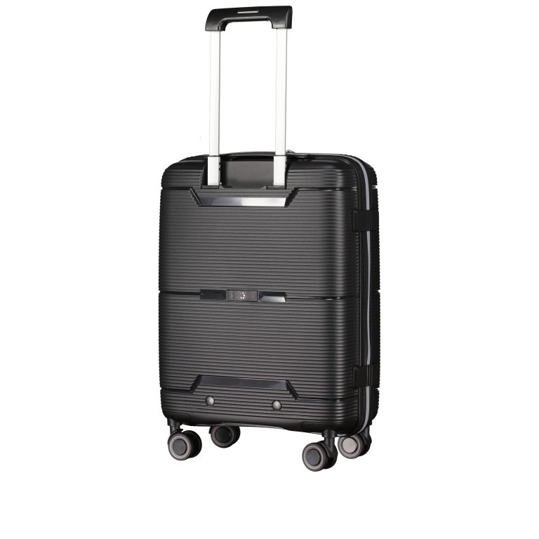 Koffer PP20 innerhalb der IATA-Norm 55 cm Blue Metallic, Farbe: blau/petrol, Marke: Franky, EAN: 4251672758287, Abmessungen in cm: 39.5x55x20, Bild 7 von 10