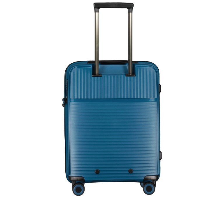 Koffer Calypso S IATA-konform Petrol, Farbe: blau/petrol, Marke: Flanigan, EAN: 4048171004676, Abmessungen in cm: 39x55x20, Bild 5 von 8