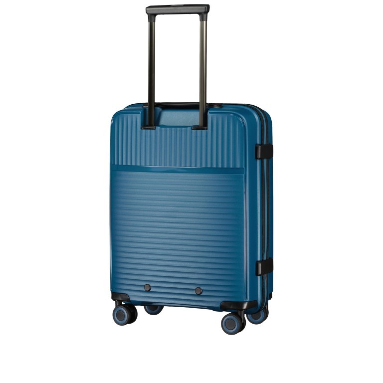 Koffer Calypso S IATA-konform Petrol, Farbe: blau/petrol, Marke: Flanigan, EAN: 4048171004676, Abmessungen in cm: 39x55x20, Bild 6 von 8
